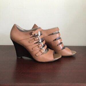 Franco Sarto | Wedge Buckle Booties